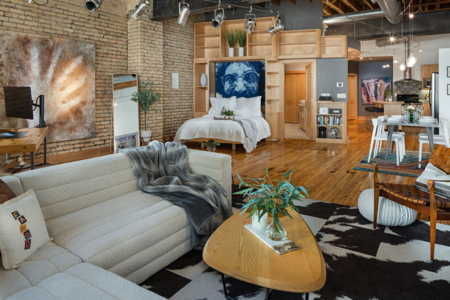Luxury Downtown Fargo Loft  1 block off Broadway • Porterfield #3